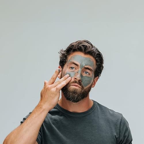 Caldera + Lab The Deep | Men's Organic Hydrating Clay Face Mask for Dry, Sensitive, & Normal Skin – Vegan, Natural & Antioxidant Packed Exfoliating Skincare Facial Treatment thumbnail 5