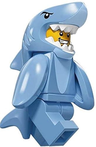 LEGO Shark Suit Guy #13 of 16, Minifigures Series 15 Set 71011SEALED Retail Packaging - Image 1