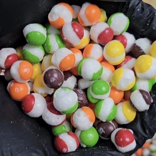 EShopX Freeze Dried Candy - 1 pound Bag Premium Freeze-Dried Crunchy Candy with Bursting Fruity Taste (16 oz, Original Rainbow) - Perfect for Gifting & Snacking thumbnail 3