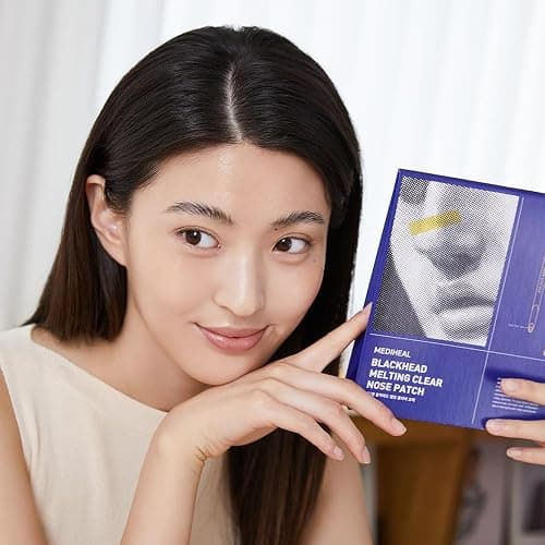 Mediheal Blackhead Melting Clear Nose Patch (4 pack), 3 Step Pore Melting and Soothing Sheets, Blackhead Remover Tool Included thumbnail 2