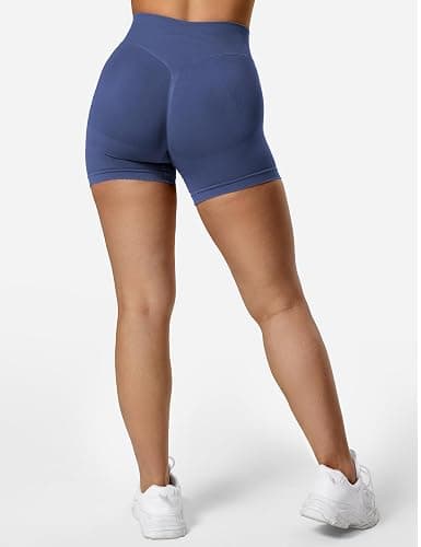 YEOREO SoftHue Women Workout Gym Impact Shorts Hidden Scrunch Butt Lifting 2.5"/3.6"/4.5"/6" Seamless Shorts thumbnail 5