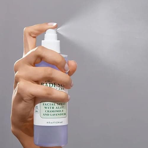 Mario Badescu Facial Spray Aloe, Rose Water and Chamomile - Lavender Duo for Face, Neck or Hair, Cooling and Hydrating Face Mist for All Skin Types, Dewy Finish thumbnail 9
