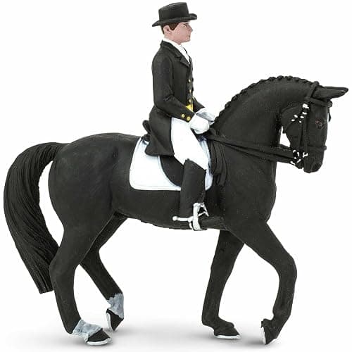 Safari Ltd. James on Dancing Bells Toy Set - Realistic Horse and Rider Model - Educational Toy for Boys, Girls, and Kids Ages 3+ thumbnail 7