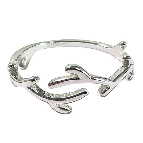 CH.yishi Handmade 925 Sterling Silver Ring Adjustable Stacking Ring Vintage Statement Ring Personalized Jewelry for Women & Men - Image 1