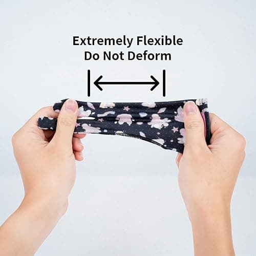 Artist Drawing Glove for Graphic Drawing Tablet, Fits Left and Right Hand | Two Fingers Digital Art Glove for Drawing Tablet, iPad, Monitor Painting, Paper Sketching(BlackPink, Size M, 3.2x8.4inch) thumbnail 6