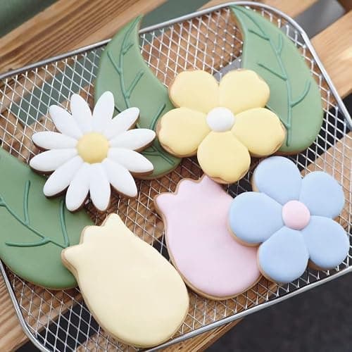 Q-BAKER Spring Summer Flowers Cookie Cutters - Rose, Sunflower, Tulip, Daisy Flower, Butterfly, Stainless Steel Holiday Cookie Cutter Shapes for Baking Gift thumbnail 8