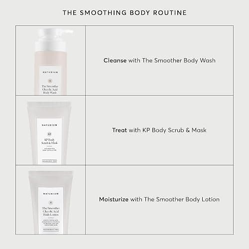 Naturium KP Body Scrub & Mask, AHA, BHA, PHA Exfoliants, 8 fl oz | Dead Skin Removal with Jojoba Esters, Glycolic & Salicylic Acid, for Smooth Texture & Clean Pores, Fragrance Free thumbnail 7