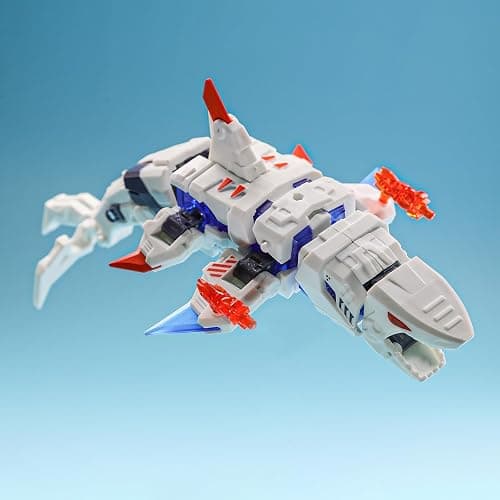 52TOYS BEASTBOX BB-17GW Great White Deformation Toys Action Figure, Converting Toys in Mecha and Cube, Perfect Birthday Party Gift for Teens and Adults, Based on Shark thumbnail 3