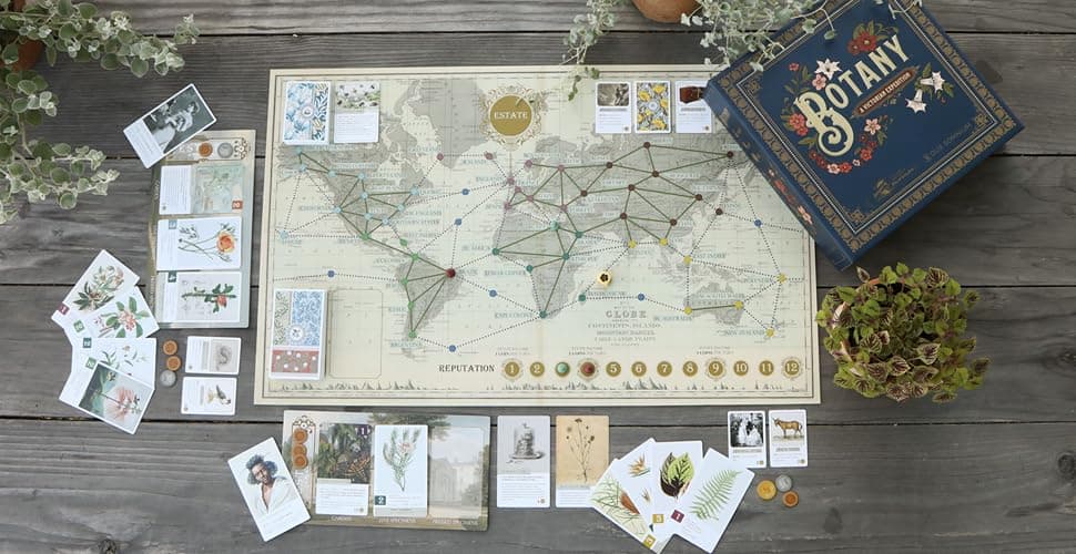 Botany Board Game | Family Board Game | Victorian Flower Hunting for Plant Lovers | Ages 8 and Up | for 1-5 Players | Easy to Learn - by Dux Somnium Games thumbnail 6