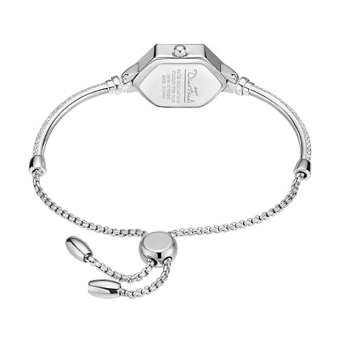 Rose Gold Petite Bracelet Watch for Women, Diamond Dress Analog Hexagonal Mini Women Watch Waterproof thumbnail 4