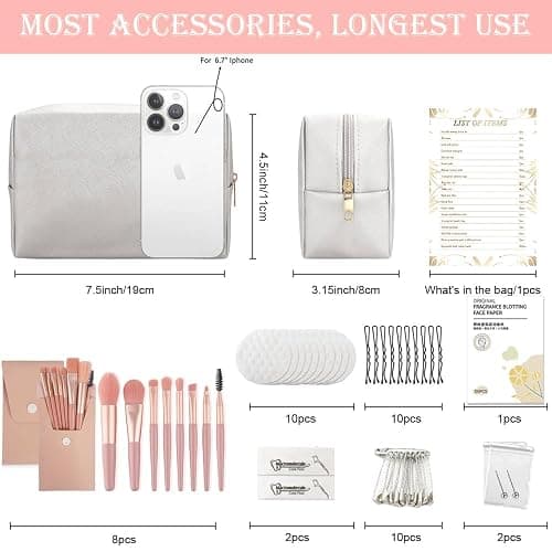 Emergency Kit for Women – Mini Emergency Kit with 50+ Bridal Suit Essentials, Purse Essentials Kit, Wedding Day Survival Kit, Emergency Bride Kit, Women’s Emergency Kit, Wedding Survival Kit thumbnail 2