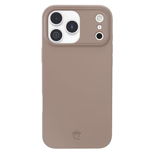 VELVET CAVIAR Case for iPhone 17 Pro Max | Compatible with MagSafe | 10ft Drop Tested | Smooth SatinShield Finish | Brown Cashmere Taupe - Image 1