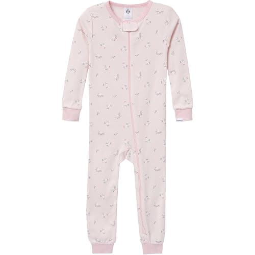Gerber baby-girls 3-pack Snug Fit Footless One-piece Cotton Pajamas thumbnail 3