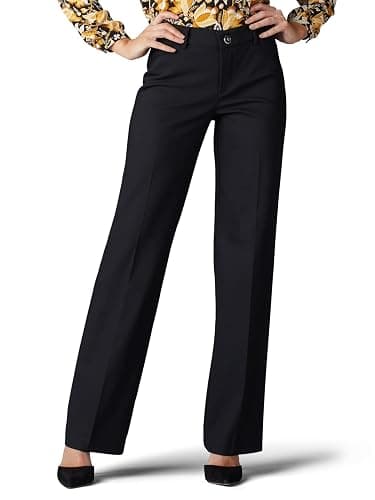 Lee Women's Flex Motion Regular Fit Trouser Pant - Image 1