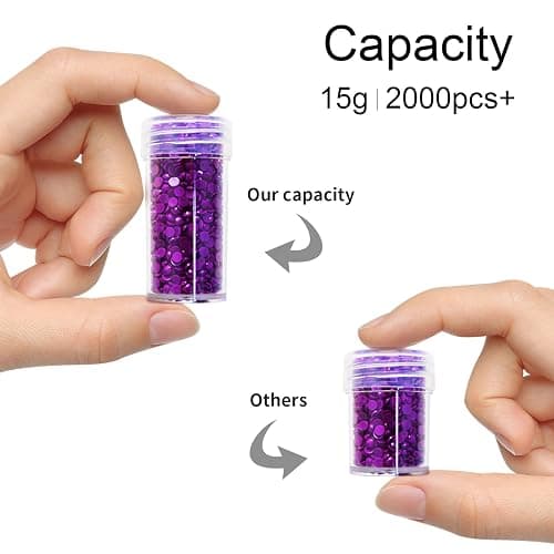 ZORETCO Diamond Painting Storage Containers,60 Slots Diamond Painting Kits,5D Diamond Painting Accessories and Tools for Art Jewelry Bead Rhinestones Organizer thumbnail 4