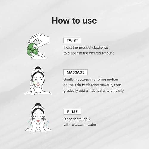 Dr.Althea Pure Grinding Cleansing Balm | Hygenic One-Step Makeup Cleansing Oil with Madecassoside | Non-Greasy Sorbet Texture | Soothing for All Skin Types | Korean Vegan Skin Care | 1.69 Fl Oz thumbnail 8