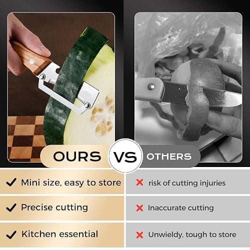 Multi-Functional Vegetable Peeler for Kitchen, Ultra-Sharp Stainless Steel Blade with Wooden Handle and Bottle Opener, For Vegetables or Fruits that Need to Be Peeled (2 Pcs) thumbnail 4
