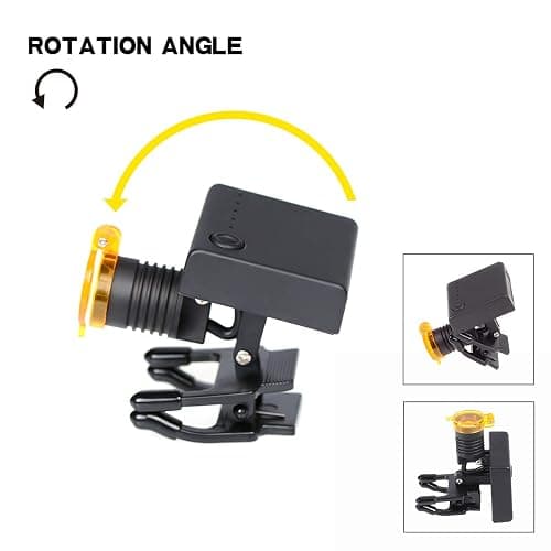 NSKI 3W Headlamp with Optical Filter for Loupes Clip-on Type thumbnail 9