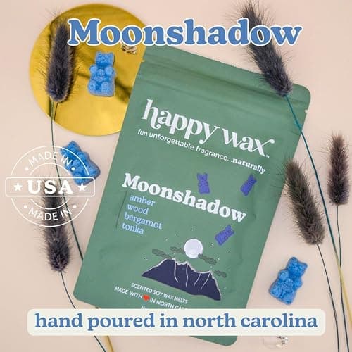 Happy Wax Wanderlust Collection Scented Natural Soy Wax Melts – 6 Total Oz. of Scented Wax Melts, Collection Includes Palo Santo, Desert Torchwood, and Moonshadow thumbnail 7