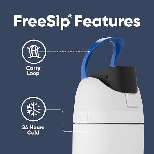 Owala Star Wars FreeSip Insulated Stainless Steel Water Bottle with Straw for Sports and Travel, BPA-Free, 24-Ounce, Stormtrooper thumbnail 4
