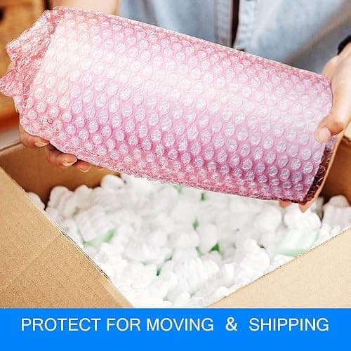 packbabol Bubble Cushioning Wrap Rolls 2-Pack, 12 Inch x 72 Feet 3/16" Air Bubble, Bubble Moving Wrap for Packing, Moving Supplies, Small business thumbnail 4