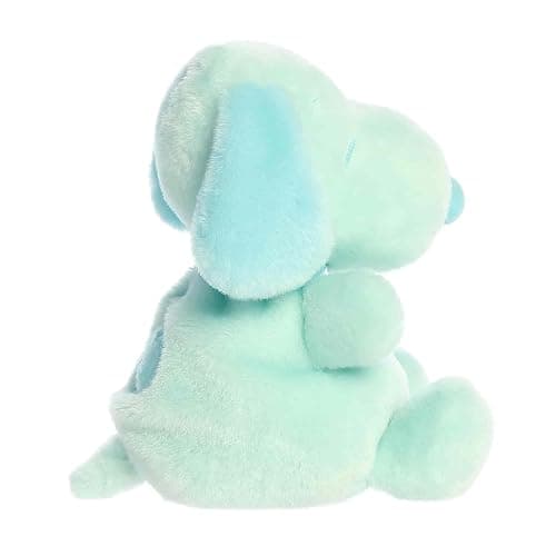 Aurora Adorable Peanuts Snoopy Palm Pals Stuffed Animal - Officially Licensed Toys For All Snoopy Fans - Fun Pastel Colors For The Spring Season - Teal 5 Inches thumbnail 3