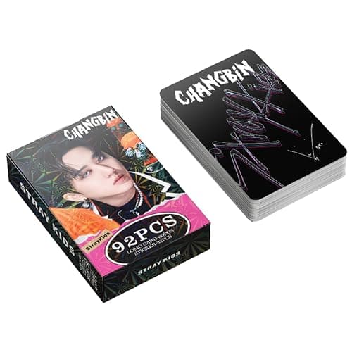 KPOPBP Photocards 60 PCS SKZ Rock Star Album Photo Cards with 32 PCS Stickers Kpop Gift Lomo Cards Merch for SKZ Boys and Girls (CHANGBIN) thumbnail 9