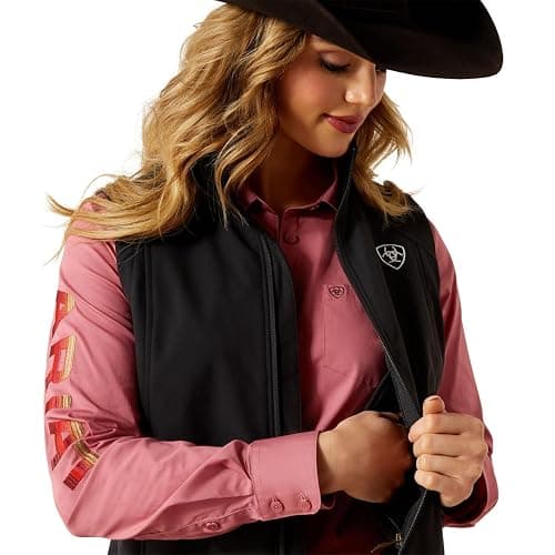 ARIAT Women's Ariat Logo Softshell Vest thumbnail 5