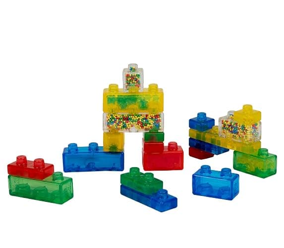 Goliath Jelly Blox Creative Kit | Includes 20 Blocks | Toddler & Preschool Building Blocks Kids Can Squeeze, Stretch, Squish | MESH ACCREDITED | Safety Tested & Ouch-Free | Sensory Play Toy Ages 2+ thumbnail 4