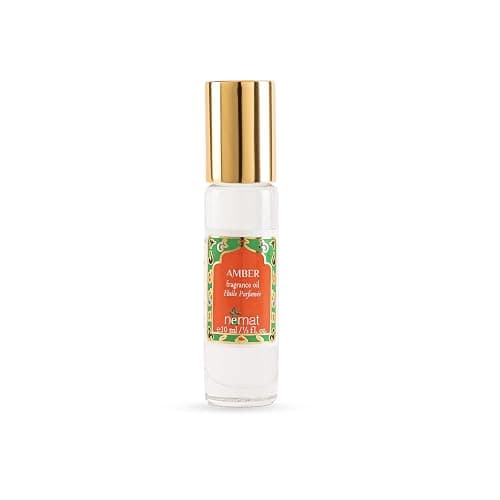 Nemat International Amber Perfume Oil Roll-On – Long Lasting Alcohol Free Amber Oil Perfume for Women and Men, Essential Oil Based Fragrance, Clean Vegan Body Oil Roll On, 10 ml / 0.33 fl Oz - Image 1