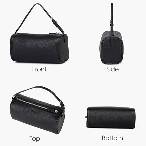 DONNAIN Premium Full-Grained Leather Crossbody Purses for Women, Hobo Bags for Women Crossbody with Adjustable Strap thumbnail 3