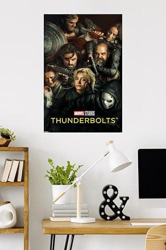 Marvel Thunderbolts (2025) - Teaser One Sheet Wall Poster, 34L" x 22.4W", Unframed Version thumbnail 2