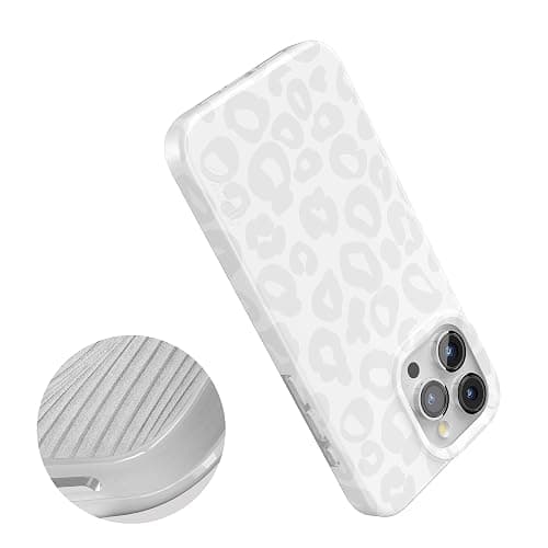 Casely iPhone 15 Pro Case | Into The Wild | White Snow Leopard | Compatible with MagSafe | Ultra Slim Classic Case Design thumbnail 3