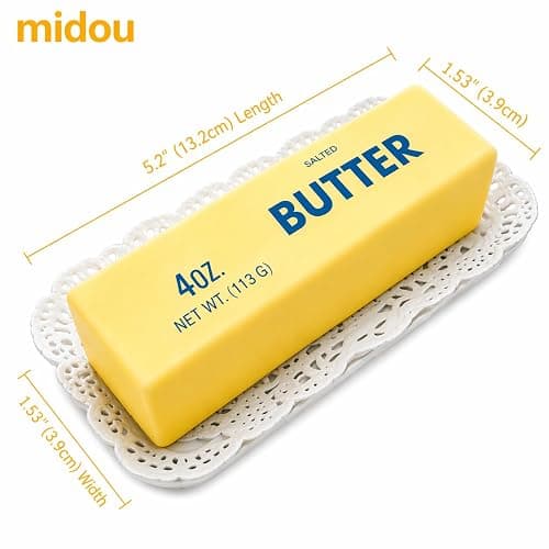 Midou Slow Rising Dumpling Squishy Butter Squeeze Toy Sensory Stress Relief Squishies Soft & Stretchy Fidget Toys for Anxiety Relief Party Favors 1Pcs with Smile Face thumbnail 2
