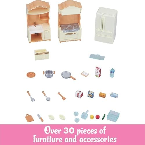 Calico Critters Kitchen Playset - Create Delicious Meals with Your Critters thumbnail 2