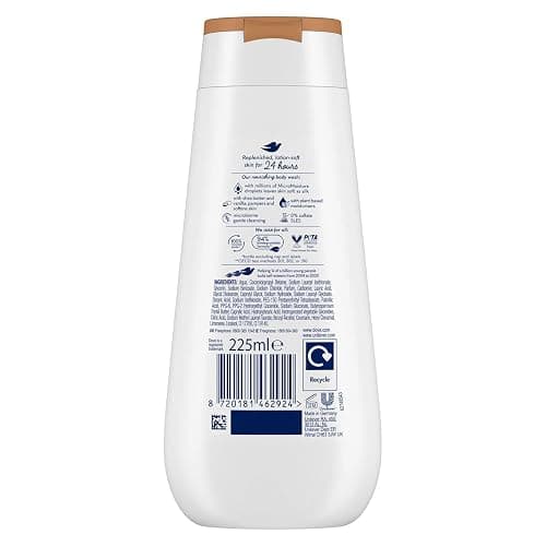 Dove Advanced Care Sulphate Free Body Wash for Women Made with Skin-Natural Nourishers and Micromoisture Provides 24 Hours Renewing Lotion-Soft Softer Skin, 225ml Pack of 3 thumbnail 3
