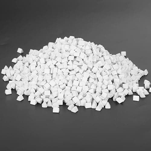 Tumbling Ceramic Filler Media, Triangle Abrasive Pellets Reusable Ceramic Grit Filler Media Rock Tumbling Supplies for All Type Tumblers 1lb thumbnail 5