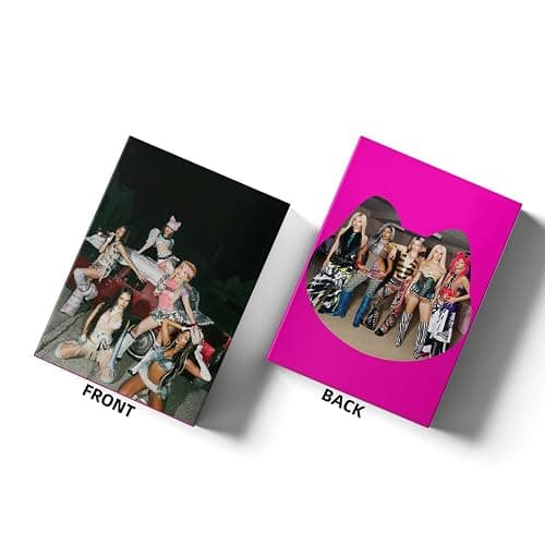 Katseye Photocards Flash Lomo Cards Stickers Waterproof Gift for Fans 55pcs thumbnail 4