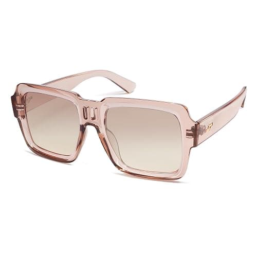 SOJOS Retro Square Polarized Sunglasses for Women Men Trendy Large Frame Sun Glasses Designer Inspired Shades SJ2320 thumbnail 3