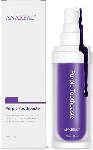 Teeth Whitening Purple Toothpaste- Toothpaste Whitening, Teeth Whitening Toothpaste, Purple Toothpaste Teeth Whitening, Tooth Whitening, Teeth Whitening Gel 30ml - Image 1