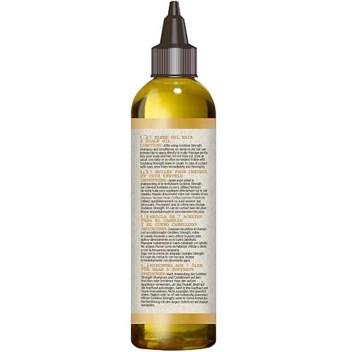 Carol's Daughter Goddess Strength Scalp and Hair Oil for Curly, Wavy, Coily Hair, Treatment with Castor Oil for Weak, Stronger Hair, 125ml - Oil thumbnail 10