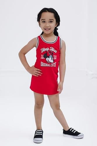 Disney Junior Girls Tank Dress Toddler to Big Kid Sizes (2T - 14-16) thumbnail 2