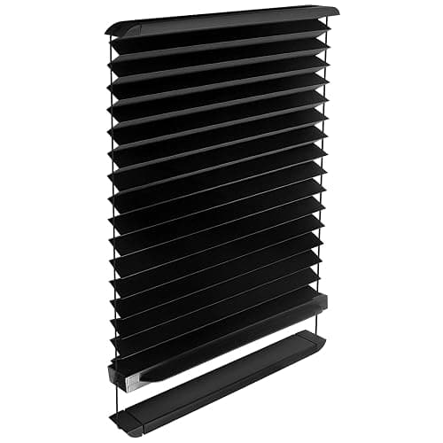 RV Thin Pleated Shade Replacement Compatible with Lippert Prepped Entry Doors/Thin Shade Ready Lippert Entry Door,12” x 21” RV Window Blinds for Camper Travel Trailers thumbnail 3