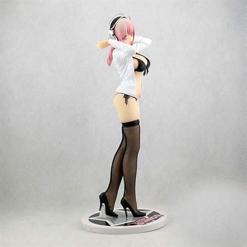 TYdfhSHR 26cm.Super Sonico Bikini Strumpf Shirt PVC Action Figur Statue Sammlung Modell Spielzeug Ausgeworfen Geschenke thumbnail 2