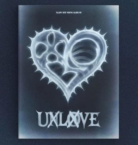 XLOV Mini Album Vol. 1 UXLXVE O Version with 60-Page Photobook, Heat Transfer Sticker, 2 Random Photo Cards - Image 1