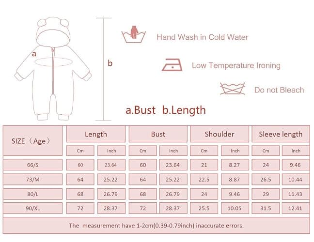 Baby Girls Boys Warm Snowsuit Jumpsuit Down Coat Romper Padded Puffer Jacket thumbnail 3