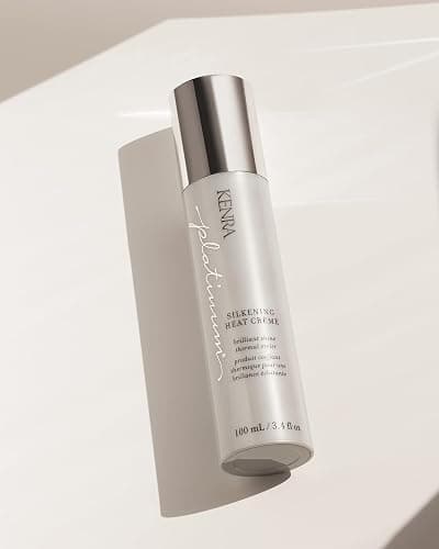 Kenra Platinum Silkening Heat Crème | Brilliant Shine Thermal Styler | Reduces Hot Tool Passes by 50% | Prevents Breakage & Improve Manageability | Heat Protectant | All Hair Types | 3.4 fl. Oz thumbnail 6
