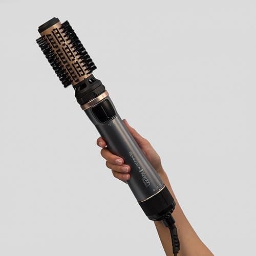 Remington Brosse Soufflante Rotative automatique [Soin kératine & huile d'amande] Keratin Protect (1000W, Céramique, Température variable, 3 accessoires: 2 brosses rondes 40 & 50mm + de Volume) AS8811 thumbnail 9