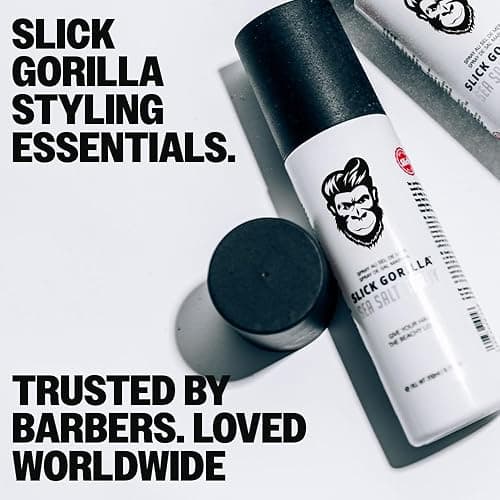 Slick Gorilla Sea Salt Spray for Men 200ml (6.76 fl oz) | Texturizing Sea Salt Hair Spray | Lightweight Volume Mist | Matte Finish | Natural Texture | Flexible Hold thumbnail 10
