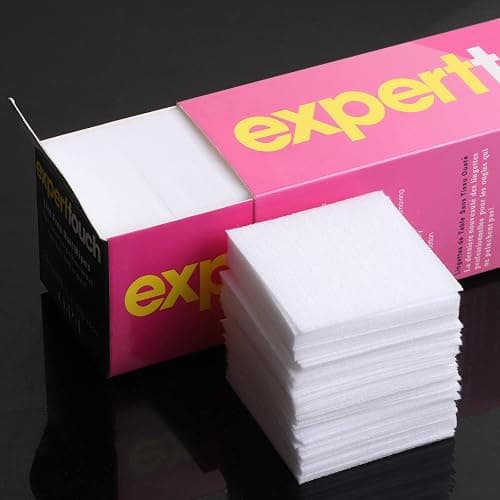 Lint Free Nail Wipes Nail Art Gel Polish Remover Cotton Pads 4 Boxes (1300 Pieces) thumbnail 2